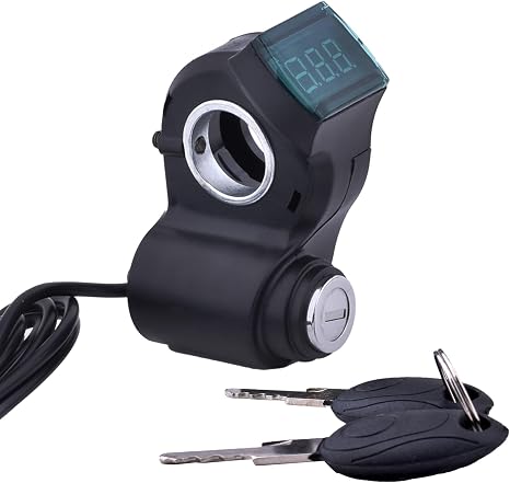 Scooter Key Ignition With Display